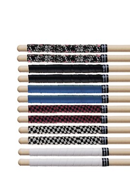 Promark Stick Rapp Red Pro-Mark Stick Rapp Pre-cut tape for Drumsticks Various Colours | eBay UK