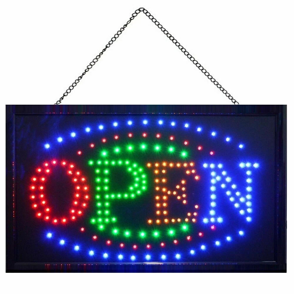 Neon open sign - LED light up board