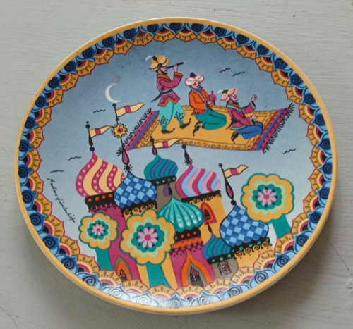 Plato decorativo de cerámica de pool 467 Prince Ahmed And The Fairy 6 pulgadas - Imagen 1 de 3
