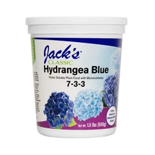 Jack's Classic 7-3-3 Hydrangea Blue Water-Soluble Fertilizer, 1.5lbs