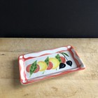 Crate & Barrel Debby Segura Vintage Small Fruit Appetizer Dessert Plate- Italy — photo 9