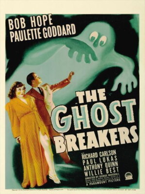 70045 The Ghost Breakers Bob Hope, Paulette Goddard Wall 16x12 POSTER Print
