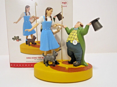 NEW Hallmark Ornament 2015 Ding-Dong The Witch Is Dead! THE WIZARD OF OZ