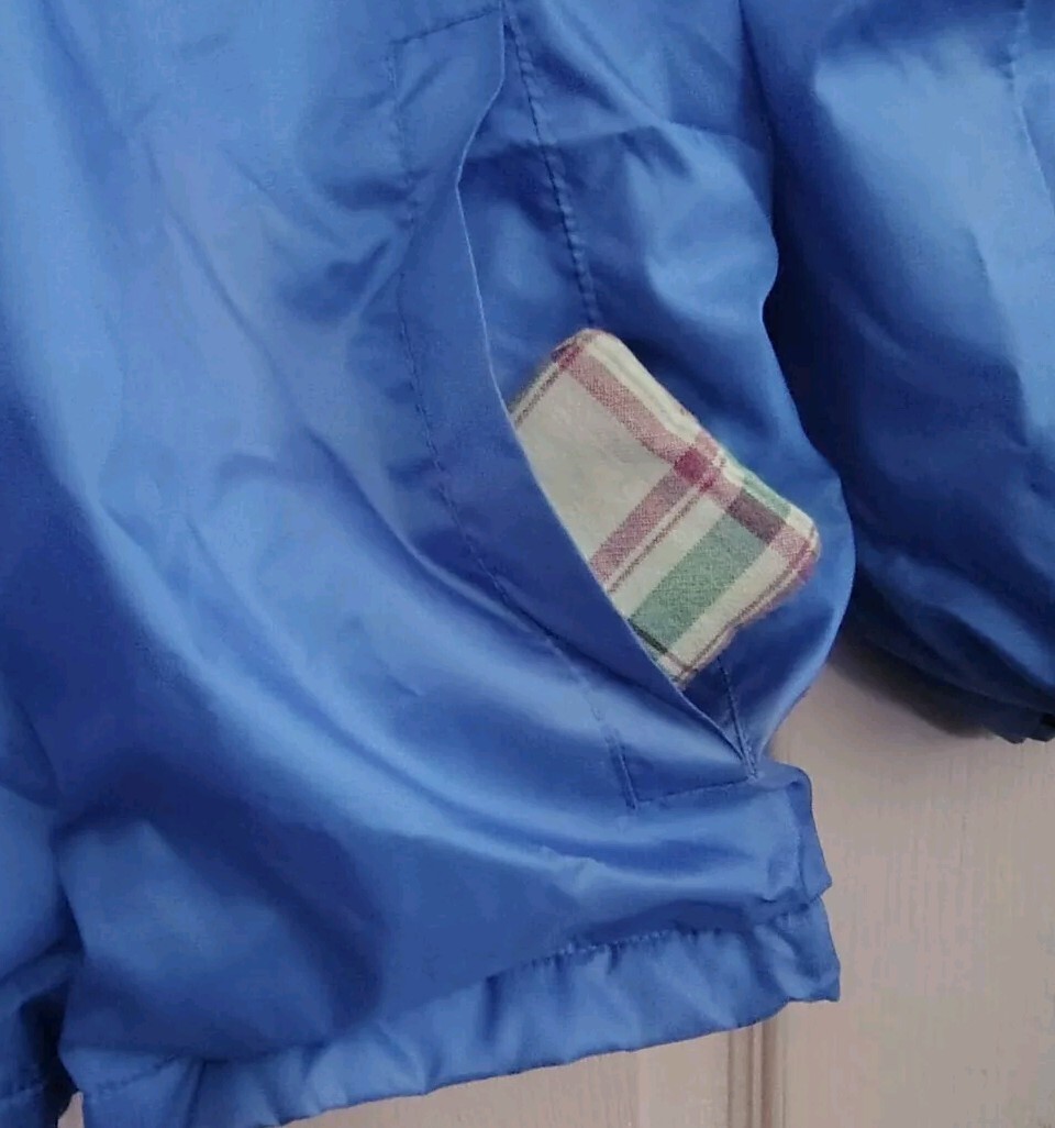 Totes Blue Medium 100% Polyester Spring/ Fall Jac… - image 2