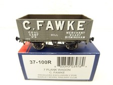 OO GAUGE BACHMANN LIMITED EDITION WAGON C FAWKE BIRMINGHAM SUPER DETAIL 37-100R