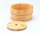 Wooden Ice Bucket Tub for Ice shaver Wine Champagne Cooler Made in Japan