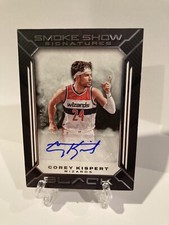 2021-22 Panini Black Corey Kispert Rookie Auto Washington Wizards /15 SSP