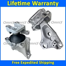 K3986 Motor & Transmission Mount Set 2pc For 2007-2012 Acura RDX 2.3L AUTO