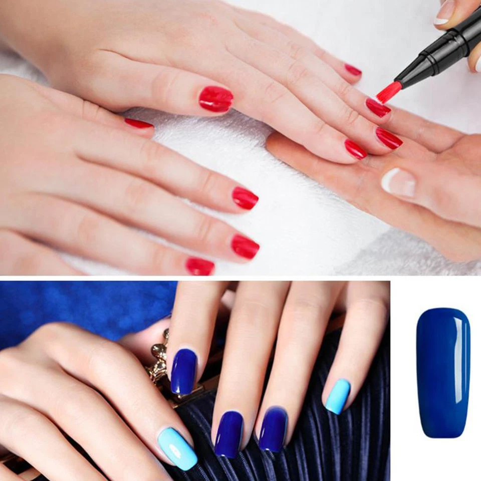 Smalto 3 in 1 - Gel - Semi Permanente - Penna Unghie 5ML  UV LED - Immagine 2 di 4