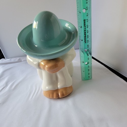 Vintage Siesta Hombre Ceramic Figurine 10" Tall Hand Painted - Picture 10 of 14
