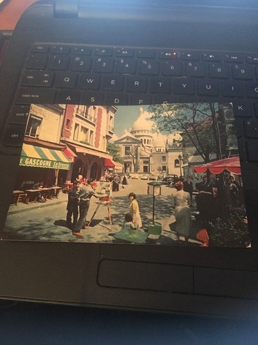 Vtg Sheet Music; Paris, Monimartre, La Place du Tertre  GASCOGNE