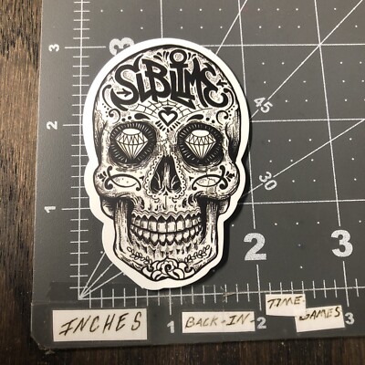 Sublime Music Humor Sticker For Skateboard Bottle Guitar Ect Mat54 | eBay