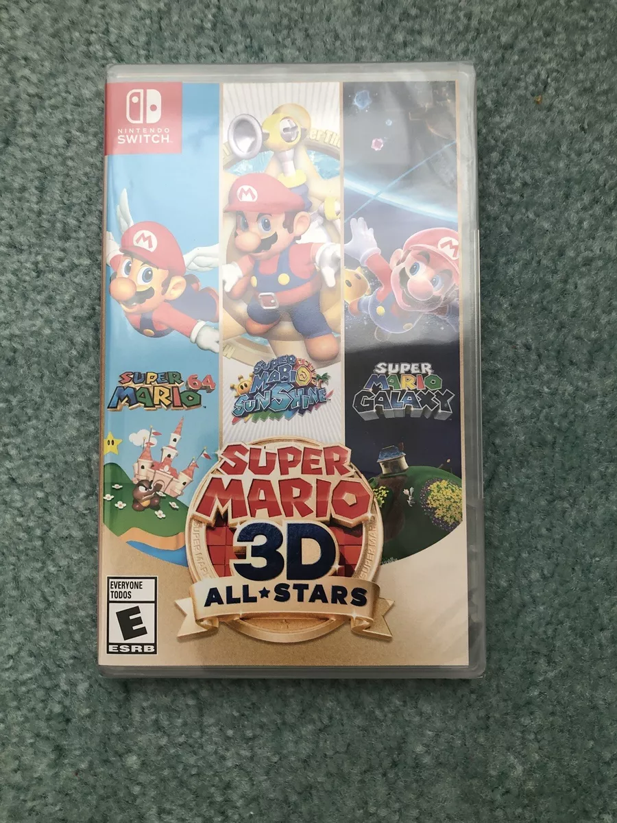 Pre order mario 2024 3d all stars