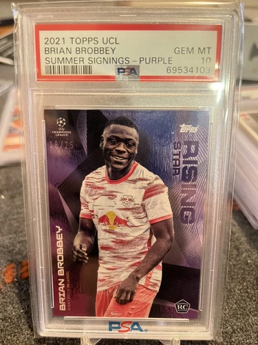 2021 Topps Brian Brobbey PSA 10
