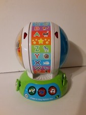 Leap Frog Spin and Sing Alphabet Zoo Discovery Ball ABC Wheel Tested toddler toy
