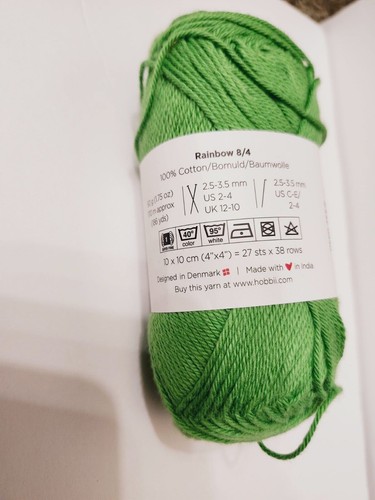 Hobbii Rainbow Yarn 8/4 Quality 100% Cotton PRICE PER SKEIN - YOU CHOOSE - Picture 120 of 329