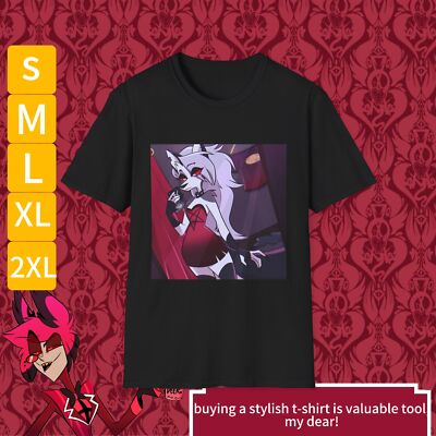 Helluva Boss Loona Bloodhound Blitzo Moxxie Stolas Unisex Softstyle T-Shirt