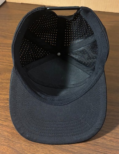 Lapis Luna Wines - sombrero con logotipo negro - Snapback ajustable - vino raro coleccionable - Imagen 5 de 6