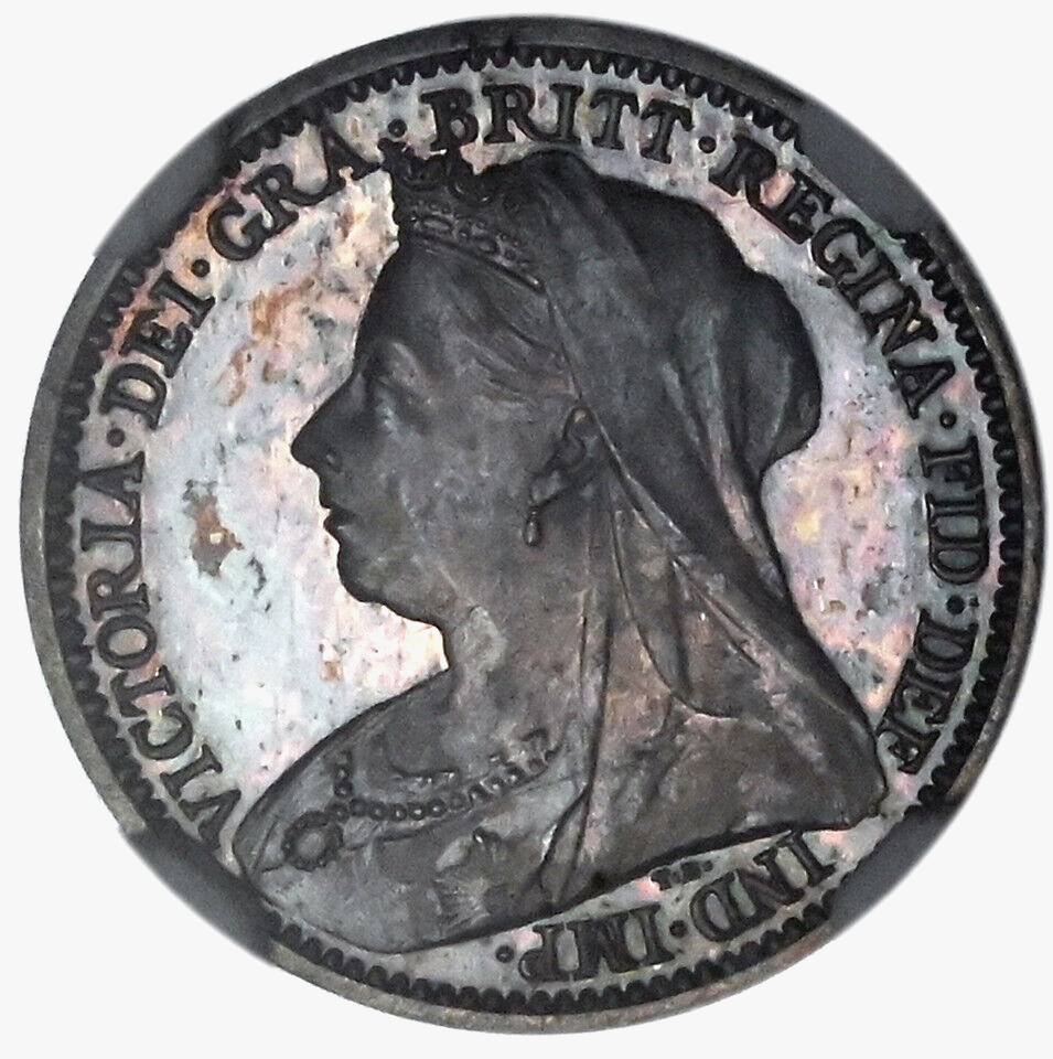 GREAT BRITAIN Proof 3 Pence 1893 NGC PF65 'Victoria' | eBay