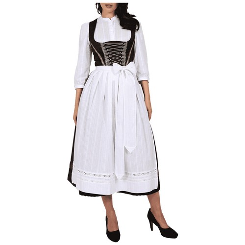 „Traditionelles deutsches Oktoberfest-Dirndl-Kleid und Schürzen-Set für - Bild 9 von 25