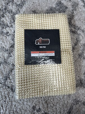 Gorilla Grip Non-Slip Area Rug Pad Gripper - White