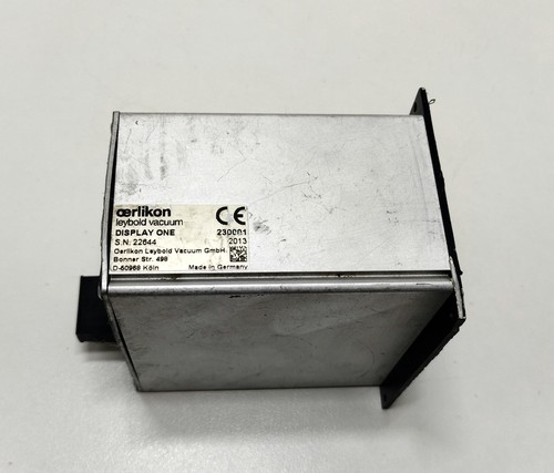OERLIKON LEYBOLD DISPLAY ONE 230001 Basic Active Gauge Controller - Picture 3 of 6