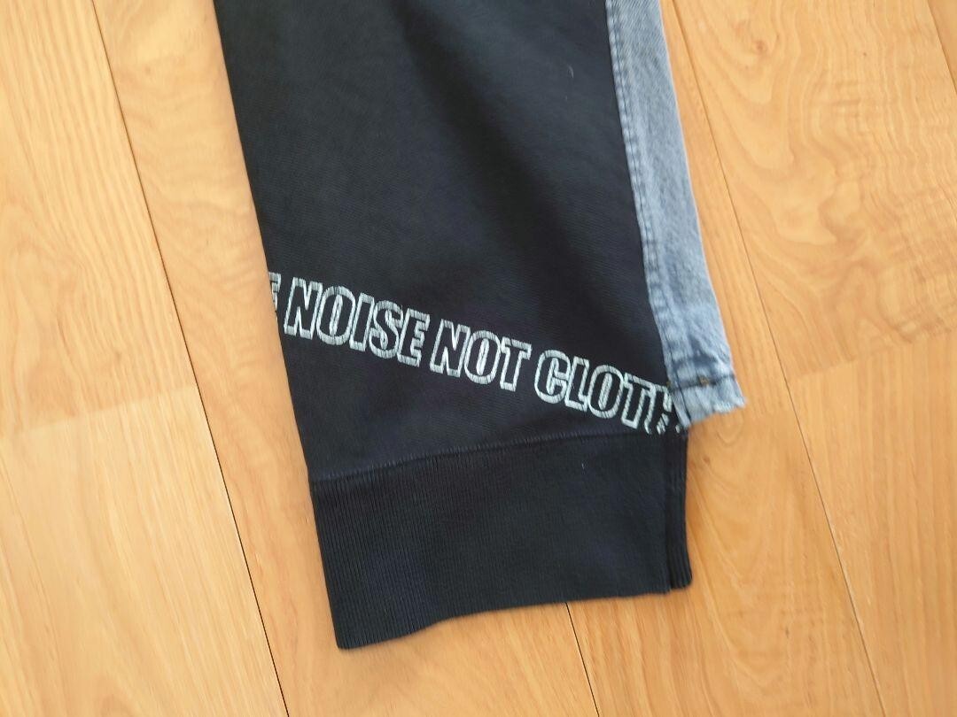 Undercover 22AW Hybrid Denim Sweat Pants Black REBELGODS W30 Undercover 22AW Hybrid Denim Sweat Pants Black REBELGODS W30