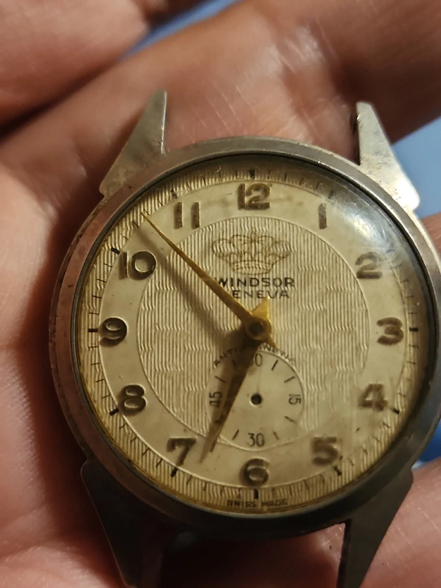 VINTAGE Windsor Geneva Swiss Watch REPAIR NEEDED eBay