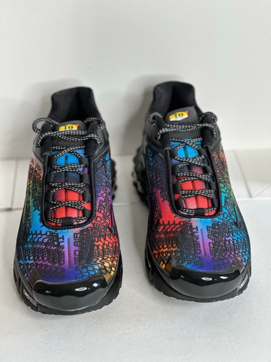 Nike Air Max Plus 3 Premium Rainbow Gradient Men's US13 FD0671-001