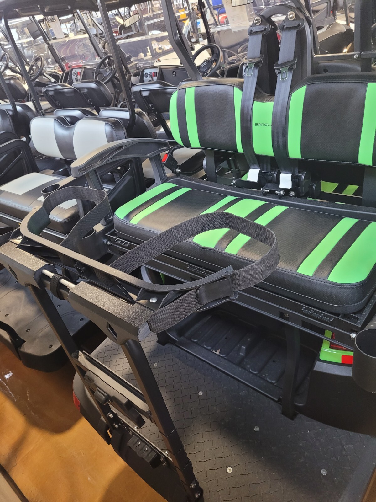 Bintelli Golf Bag Holder For Rear Grab Bar No Drilling Required, Easy