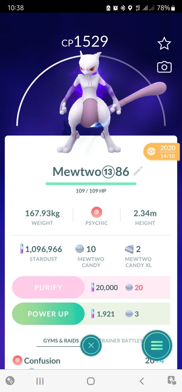 Shadow Mewtwo returns this week in Pokémon Go