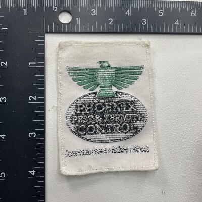 As-Is-Like-Some-Of-It-Is-Rubbed-Off PHOENIX PEST & TERMITE CONTROL Patch O23I