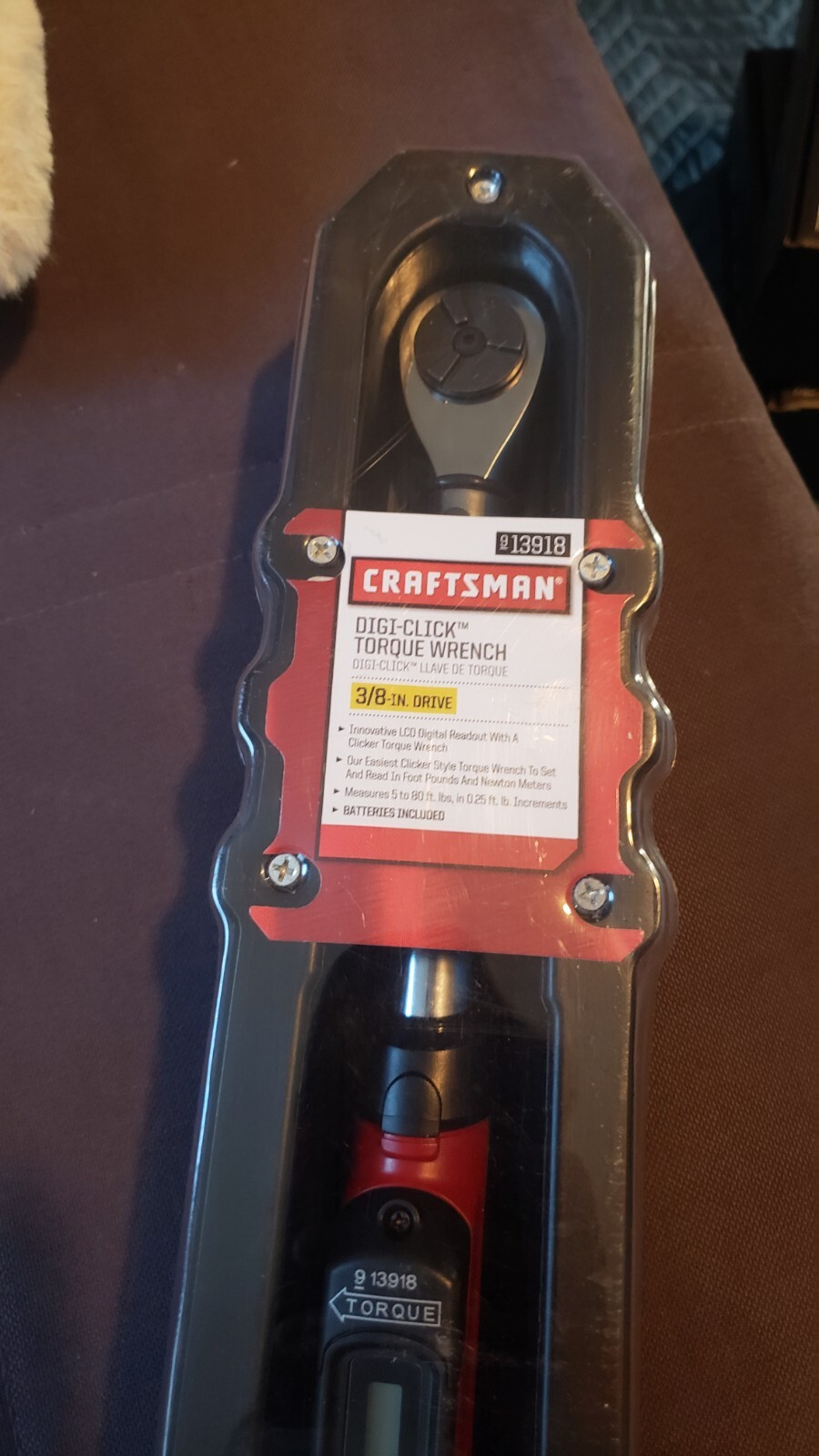 Craftsman 009-13918 3/8 inch Drive Digi-Click Torque Wrench for sale ...