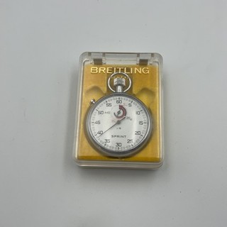 Vintage Sprint Swiss Mechanical 1/5 Stopwatch with Breitling Genève Case