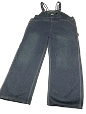 Liberty Overalls Bib Pants Mens50X32 Denim Workwear Carpenter Utility