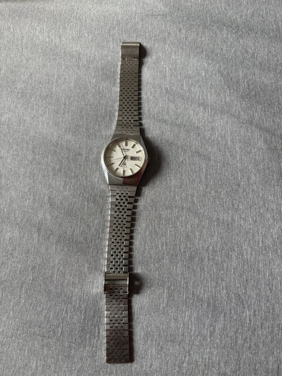 SEIKO セイコー TYPE II 7123-8000 クォーツ 腕時計 Vintage Rare Seiko Watch Type-II 7123-8000 Quartz Mens Used
