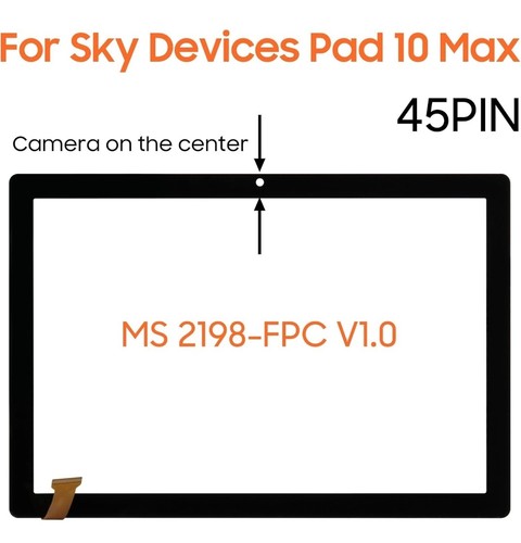 Sky Device Pad 10 Max Screen Replacement 10.1" Touch Screen 45 Pin - Picture 5 of 8