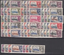 26641/ BRITISH COLONIES OMNIBUS – 1935 SILVER JUBILEE USED SELECTION – CV 650 $