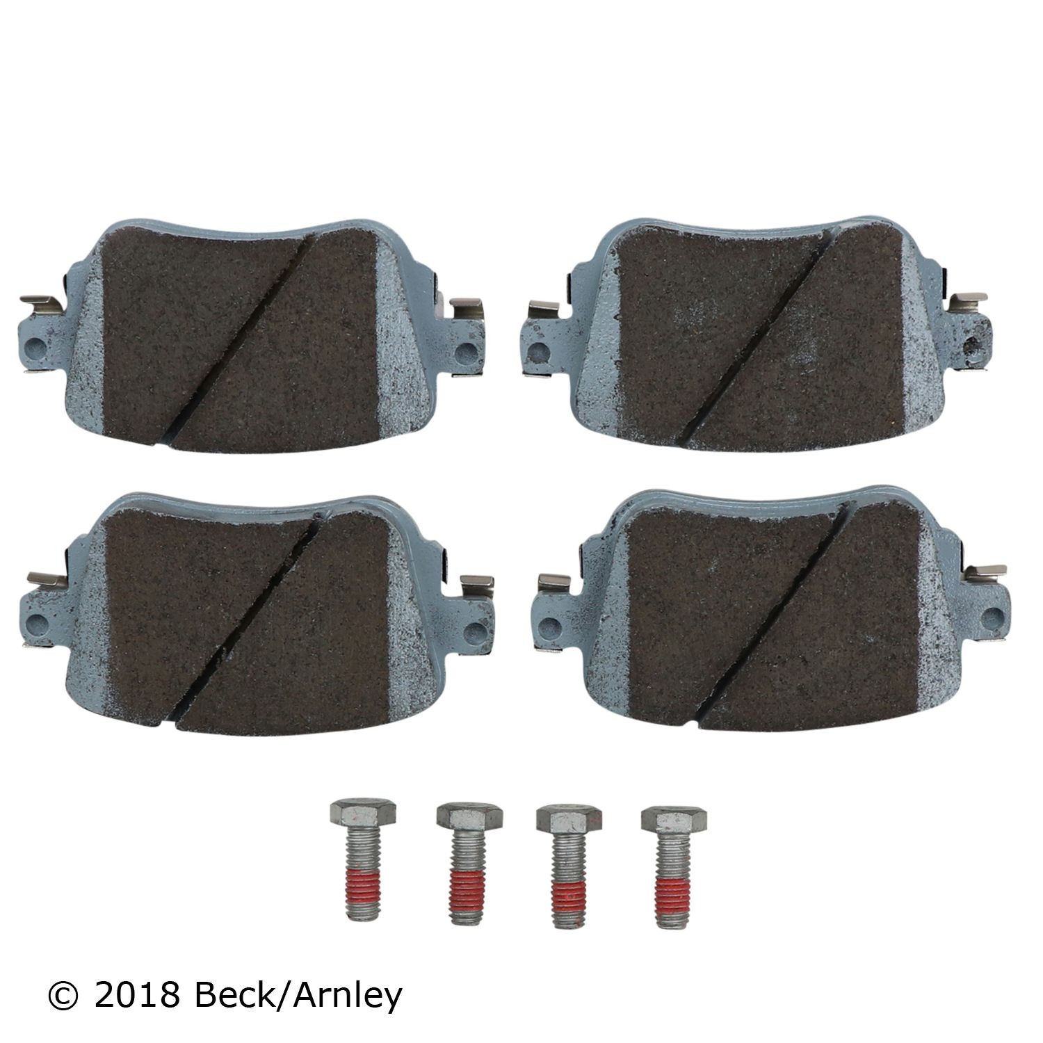 Beck Arnley 085-7001 Disc Brake Pad Set For Select 15-22 Audi Volkswagen Models