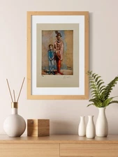 Pablo Picasso, Original Hand-signed Print with COA & Appraisal of $3,500
