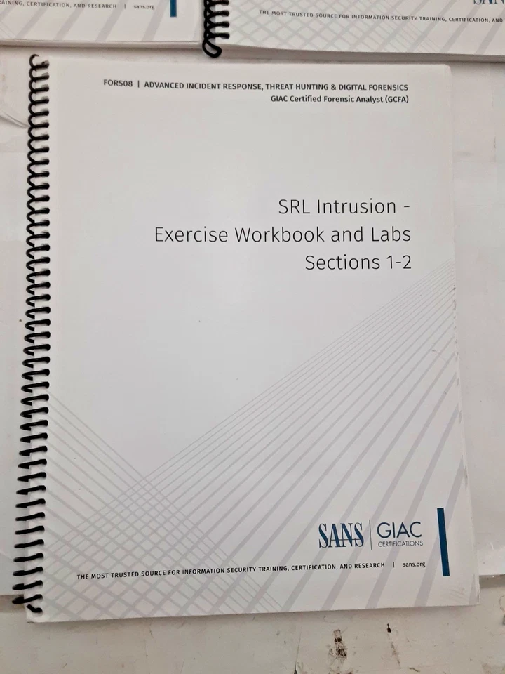 SANS Advanced Incident Response, Threat Hunting & Digital Forensics - 3 Books - Image 4 of 4
