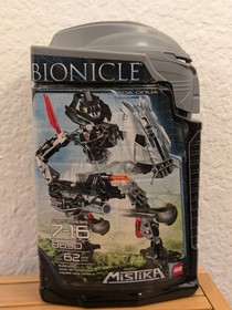 LEGO Bionicle Mistika : Toa Onua Set 8690 Complete w/ Manual, Can, & 2 Bullets 