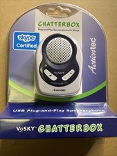 Actiontec VoSKY Chatterbox Spearkerphone for Skype USB 1.1 and 2.0  BRAND NEW !!