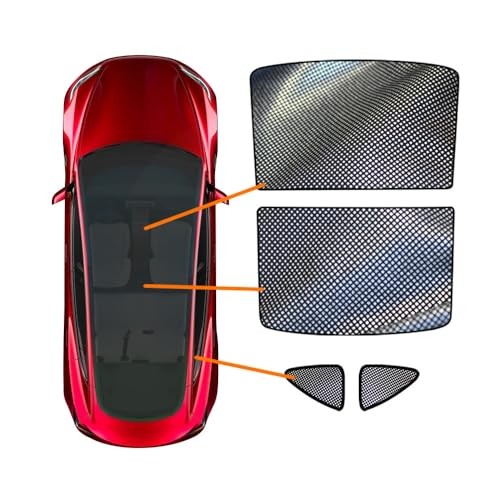 X-CAR Glass Roof Sun Shade Sunroof Blind Sunshade UV Film for Tesla Model 3 High