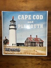 View-Master Cape Cod and Plymouth Packet A 727 - 3 Reels, 21 Stereo Pics-Sealed