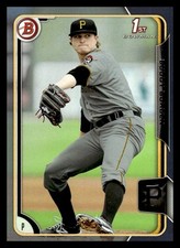 2015 Bowman Prospects Silver #BP63 Buddy Borden Pittsburgh Pirates #/499