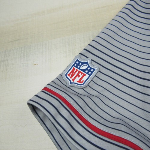 Houston Texans Polo Shirt Mens Extra Large Blue Gray Nike Drifit NFL On Field - Picture 7 of 15