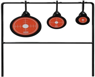 Champion Range and Target Rimfire Triple Gong Spinner Target, One Size, Multi 