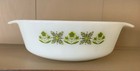 Anchor Hocking Milk Glass Bowl #437 Meadow Green