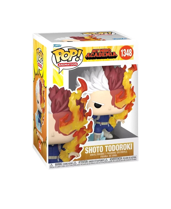 Funko Pop! Animation: My Hero Academia Shoto Todoroki #1348 free case protector